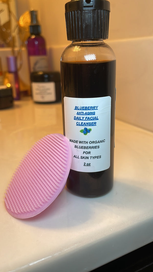 Blueberry Daily facial cleanser